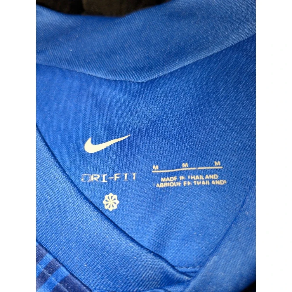 Nike Chelsea FC 2021-22 Blue Home Checkered Soccer Jersey Size Medium